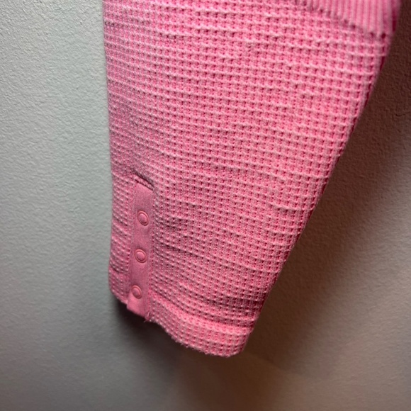 OFFLINE by Aerie Women's Main Squeeze High Waisted 7/8 Leggings Pink Textured XL - Picture 5 of 10